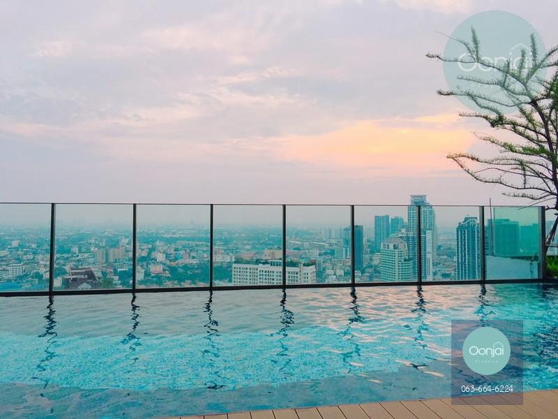 For Rent Rhythm Sukhumvit 42 2 Bed 2 Bath 56.5 sqm. Floor 21 - OJ_175_RT42